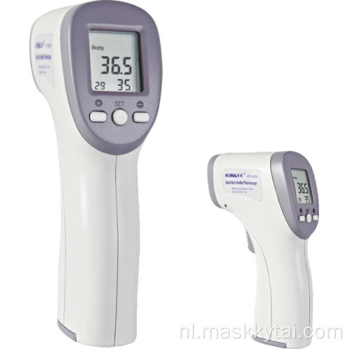 Contactloze infrarood voorhoofdlichaamthermometer